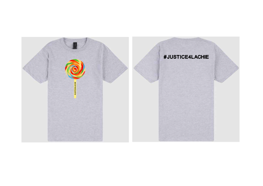 Lachie Big Lollipop T-Shirt #Justice4Lachie