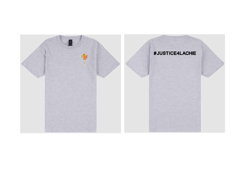 Lachie Little Lollipop T-Shirt - YOUTH #Justice4Lachie